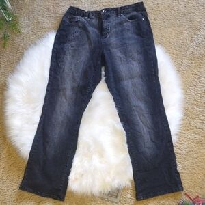 Faded Glory Women's Boot Cut Jeans - Black